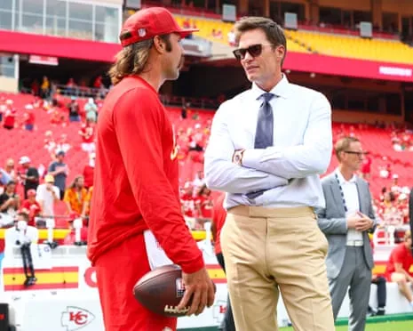 Tom Brady ignites fan criticism following being spotted in Las Vegas Raiders coaching booth